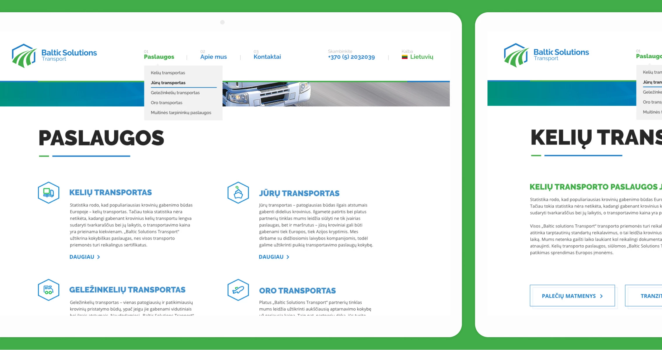 Baltic Solutions Transport