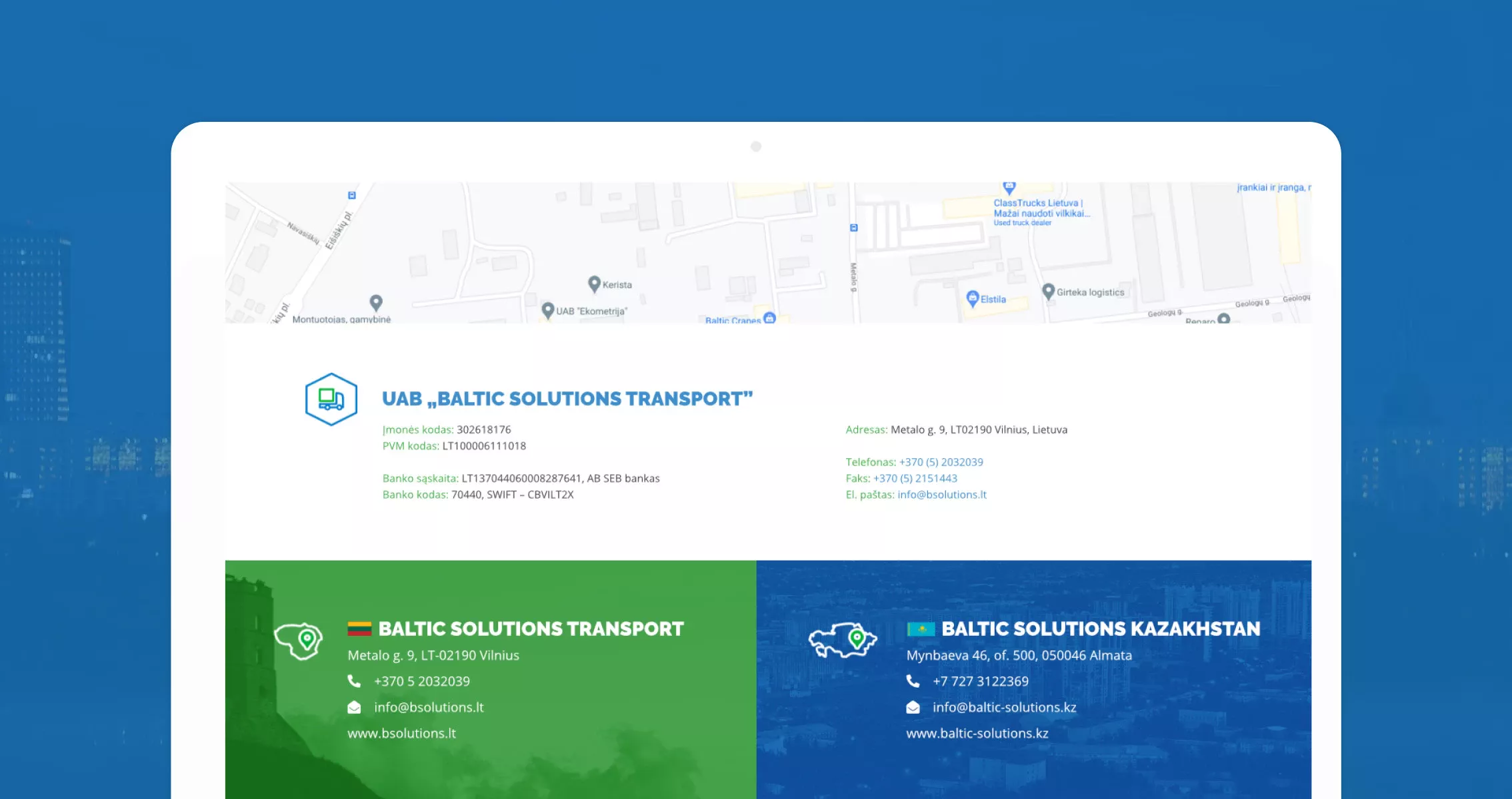 Baltic Solutions Transport